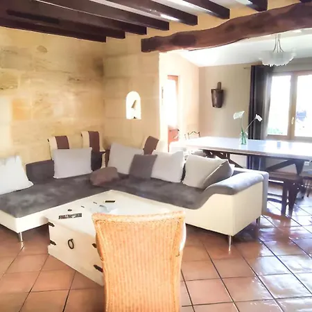 Σπίτι διακοπών Maison Familiale 15pers Avec Piscine Couverte - Jardin Prive Saint-Magne-de-Castillon